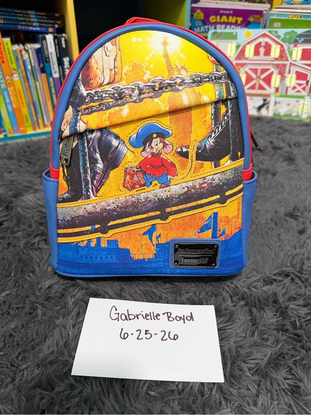 Loungefly An American Tail Fievel Scene Mini Backpack